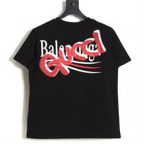 バレンシアガ コピー Tシャツ BALENCIAGA&GUCC1コラボ 落書きブランドロゴ 最高品質