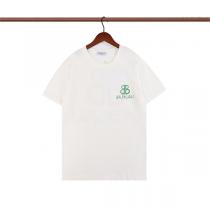 BALENCIAGA コピー Tシャツ 蓄光プリント 半袖 ダブルｂロゴ バレンシアガ 夏に魅力を演出！