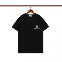 BALENCIAGA コピー Tシャツ 蓄光プリント 半袖 ダブルｂロゴ バレンシアガ 夏に魅力を演出！
