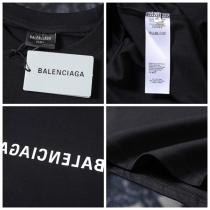 2026年春夏半袖新作！バレンシアガ 偽物 Tシャツ BALENCIAGA ミラーリングロゴ 「シンプル」
