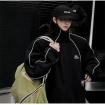 【2026春の新作】BALENCIAGA 偽物 ジャケット バレンシアガ 100%綿を採用 オーバーサイズ