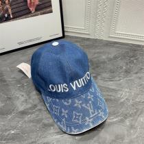 ☆23最新作☆ルイヴィトン コピー LOUIS VUITTON キャップ 定番ロゴ モノグラムプリント デニム