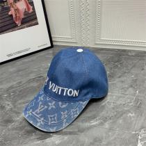 ☆23最新作☆ルイヴィトン コピー LOUIS VUITTON キャップ 定番ロゴ モノグラムプリント デニム
