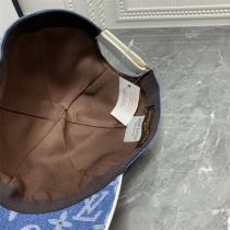 ☆23最新作☆ルイヴィトン コピー LOUIS VUITTON キャップ 定番ロゴ モノグラムプリント デニム