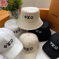 ルイヴィトン スーパー コピー キャップ バケットハット  LOUIS VUITTON シンプル ロゴ刺繡