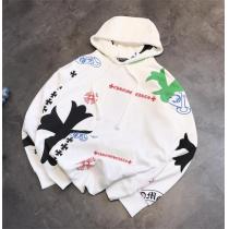 23年春夏☆限定品☆クロムハーツ スーパー コピー フードジャケット CHROME HEARTS 落書きロゴ 