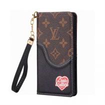 2026春夏新作 LOUIS VUITTON コピー スマホケース 立つ 手帳型 Lv&Nigo コラボ デニム ヴィトン