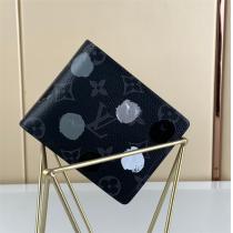 【LV x YK  Multiple財布】ルイヴィトンコピーLOUIS VUITTON草間彌生二つ折り財布メンズMXCS24089