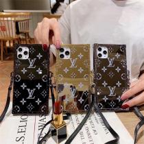 2026春夏新作 LOUIS VUITTON コピー スマホケース ミラー 3色 ルイヴィトン iPhoneケース ストラップ付き