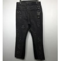 CHROME HEARTS 偽物 ジーンズ 落書き柄 カラーフォー クロムハーツ 男女兼用 2色