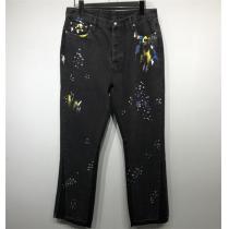 CHROME HEARTS 偽物 ジーンズ 落書き柄 カラーフォー クロムハーツ 男女兼用 2色