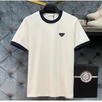 2026春夏流行 プラダ コピー Tシャツ PRADA ミニマム カジュアル 純綿生地