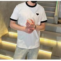 2026春夏流行 プラダ コピー Tシャツ PRADA ミニマム カジュアル 純綿生地