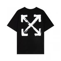 2026春夏Off-White 偽物 Tシャツ オフホワイト 落書きロゴ  純綿のナチュラルな風合い