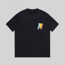 今年の春のトレンド ヴィトン 偽物 Tシャツ LOUIS VUITTON ジャカ一ド 虹 ロゴプリント