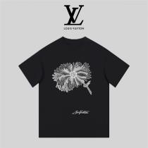 2026春夏LOUIS VUITTON スーパー コピー Tシャツ ルイヴィトン 花のプリント柄