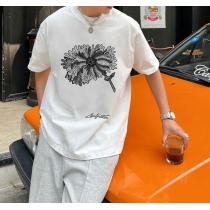 2026春夏LOUIS VUITTON スーパー コピー Tシャツ ルイヴィトン 花のプリント柄