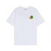 23年の新作 Off-White 偽物 Tシャツ オフホワイト 質感と肌触りのよい 落書きロゴ  