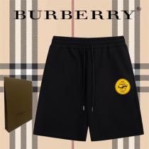 BURBERRY 偽物 五分丈パンツ バーバリー サメロゴ カジュアル ハーフパンツ