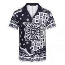 2026春夏トレンド☆☆ドルチェ＆ガッバーナ シャツコピーDolce&Gabbana 半袖メンズファッション上品