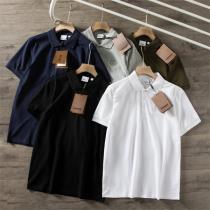 BURBERRY コピー ポロシャツ バーバリー 定番アイテム 5色 高品質 コットン