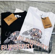 2026夏☆☆☆ BURBERRY Tシャツ バーバリー 半袖 プリント柄 おしゃれ