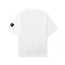 【無地】2026SSトレンドSTONE ISLANDストーンアイランドｔシャツコピーシンプルなトップス　ホワイト色