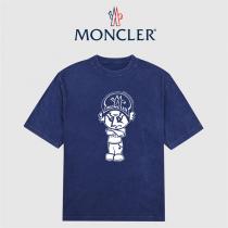 2026春夏新作 MONCLER コピー Tシャツ モンクレール 水洗いレトロ アメカジ