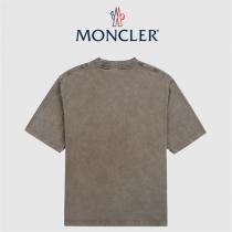 2026春夏新作 MONCLER コピー Tシャツ モンクレール 水洗いレトロ アメカジ