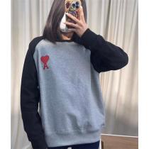 ☆2026春夏❤️AMI PARIS アミ パリスコピートレーナー人気ブランドおしゃれ長袖ｔシャツ
