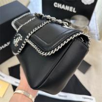 23ss春夏新作 CHANE1スーパーコピー 名品黒 チェーンバッグ オシャレな雰囲気