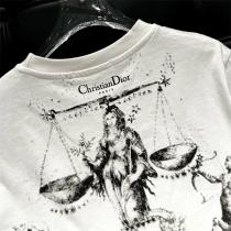 23SS春夏新作 dior スーパー コピー Ｔシャツ ジャングル動物シリーズ 花柄