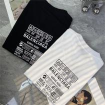 2026の新作 バレンシアガ スーパー コピー Tシャツ BALENCIAGA 洗濯マークロゴ
