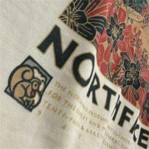 ☆23ss☆ THE NORTH FACE コピー 日本限定イラストプリントTシャツ ザノースフェイス 純綿生地