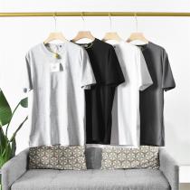 HERMES コピー 丸首Ｔシャツ エルメス カジュアル 無地デザイン 