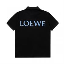 23年最新のコラボ ロエベ スーパー コピー ポロシャツ 『ハウルの動く城』＆LOEWE カルシファー ポケット付き 