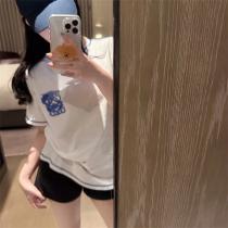 ♥️23ss新作♥️ ロエベ コピー tシャツ LOEWE 万能アイテム 暈し染めのロゴ