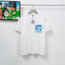 ロエベ スーパー コピー Tシャツ 暈し染めのロゴ 半袖 LOEWE