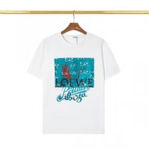 23年春先新作 LOEWE 偽物 Tシャツ スプレーロゴ 混紡生地 ロエベ