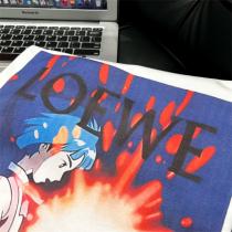 LOEWE 偽物 Tシャツ 少年ハウル 『ハウルの動く城』＆ロエベ コラボ 