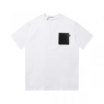 23年春先のアイテム LOEWE コピー Tシャツ 皮革ロゴゴプリント貼り付け ロエベ 