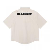 ジルサンダー スーパーコピー 半袖シャツ JIL SANDER キャンバス生地