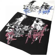 ストーンアイランド コピー Tシャツ 方位磁針ロゴプリント 色落ちしないSTONE ISLAND