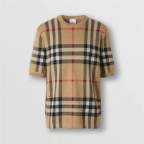 男女OK定番☆バーバリー コピー半袖BURBERRY新品カジュアルチェック柄人気ランキング