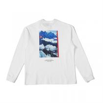 ザノースフェイス コピー 長袖TシャツTHE NORTH FACE 雲 雪山