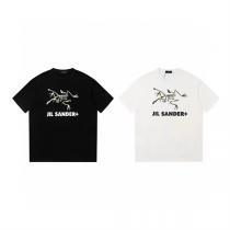 ジルサンダー 偽物 Tシャツ Arc'Teryx X JIL SANDER＋ コラボ オーバーサイズ
