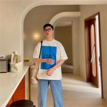 JIL SANDER コピー Tシャツ クラインブルー ジルサンダー ミニマル