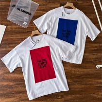 JIL SANDER コピー Tシャツ クラインブルー ジルサンダー ミニマル