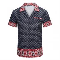 23SS人気新品ドルガバ シャツコピーDolce&Gabbana メンズ服ビジネス使い可能な半袖シャツ