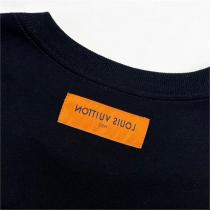 春夏の新作 LOUIS VUITTON スーパーコピー Tシャツ ヴィトン 落書きロゴプリント